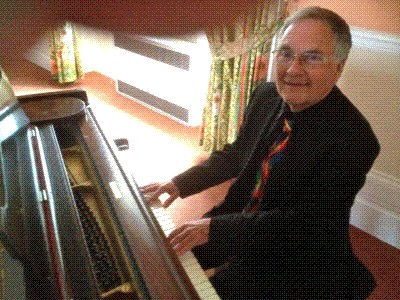 Alex Govier on Steinway piano